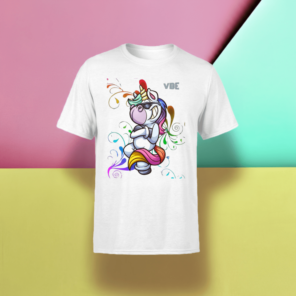 🦄 T-Shirt Bambino Organic Unicorno - VBEVBE